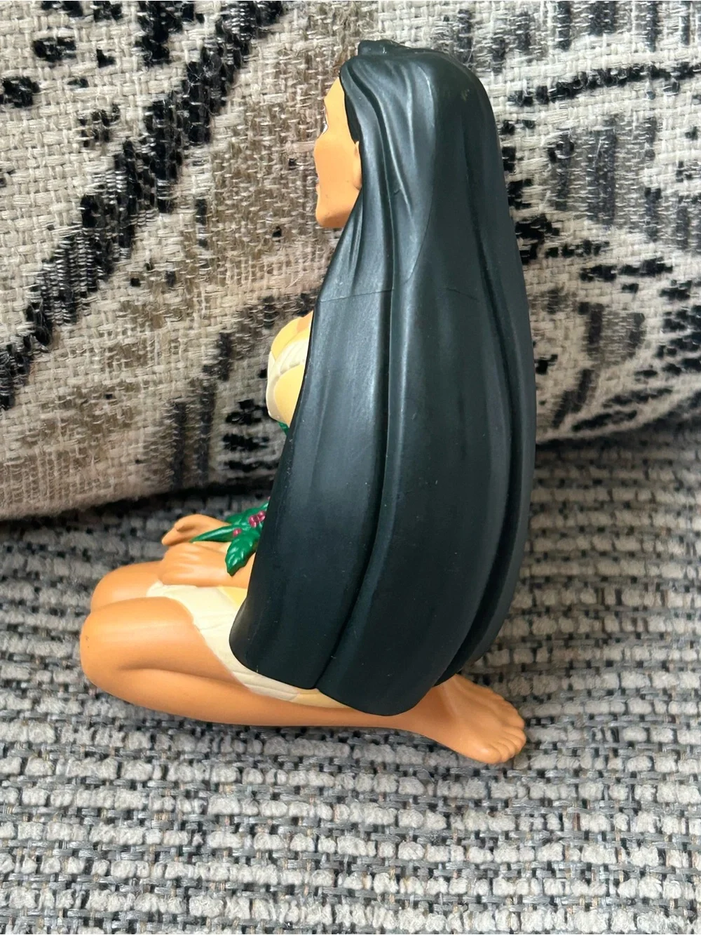 Disney Pocahontas Holiday Ornament in Yellow, Black, Green and Blue